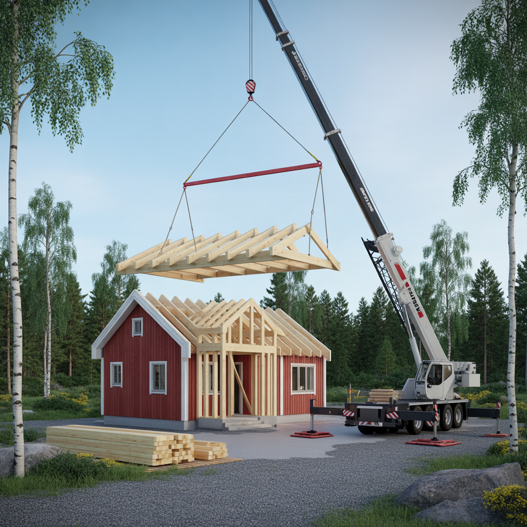 takstolsmontage i smahus checklista for sakra lyft