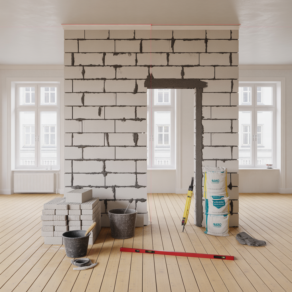 murad innervagg i bostad kostnad och arbetsmoment